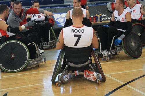 Elbląg, Rafal Rocki podczas meczu Australia - Polska, Elbląg, Rafal Rocki podczas meczu Australia - Polska,