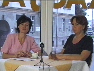 Elbląg, Maria Kasprzycka (po prawej - zdjęcie archiwalne) Elbląg, Maria Kasprzycka (po prawej - zdjęcie archiwalne)