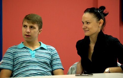 Elbląg, Sylwia Fijałkowska i Krzysztof Taurogiński Elbląg, Sylwia Fijałkowska i Krzysztof Taurogiński