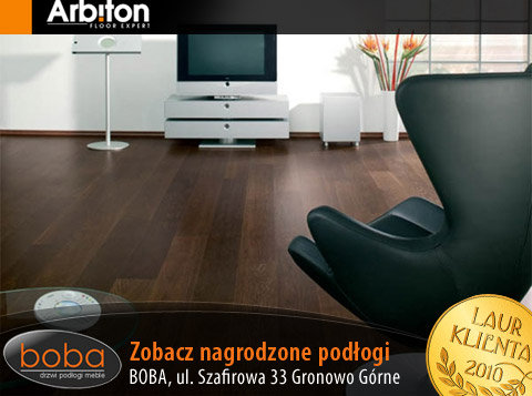 Podłogi nagrodzone Laurem Klienta 2010