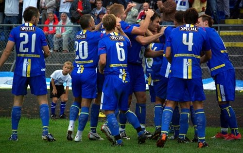 Elbląg, Elbląska Olimpia w meczu 16. kolejki II ligi zwyciężyła w Sokółce miejscowego Sokoła 3:2 Elbląg, Elbląska Olimpia w meczu 16. kolejki II ligi zwyciężyła w Sokółce miejscowego Sokoła 3:2