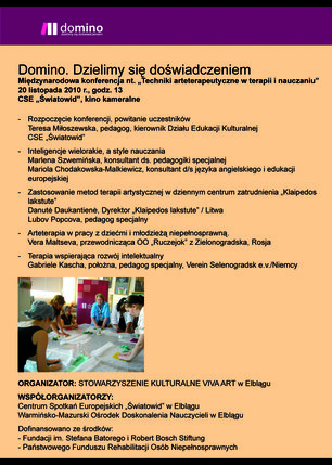 Elbląg, Domino. Dzielimy się doświadczeniem Elbląg, Domino. Dzielimy się doświadczeniem