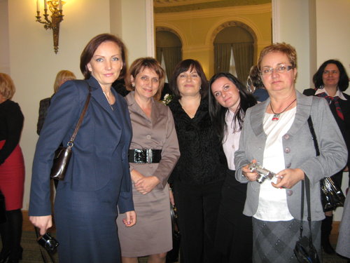 Elbląg, Od lewej: Małgorzata Osadowska, Iwona Orężak, Małgorzata Adamowicz, Monika Lewicka, Halina Rakowska-Bramowicz.