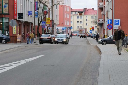 Elbląg, Wąskie gardło – ulica Nitschmanna Elbląg, Wąskie gardło – ulica Nitschmanna