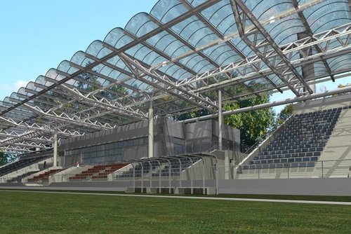 Elbląg, Wirtualny spacer po nowym stadionie Elbląg, Wirtualny spacer po nowym stadionie