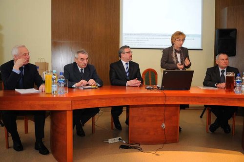 Elbląg, Wojewoda warmińsko-mazurski Marian Podziewski wziął udział w posiedzeniu senatu PWSZ