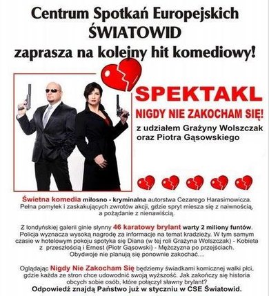 Elbląg, Zmiana terminu spektaklu Elbląg, Zmiana terminu spektaklu