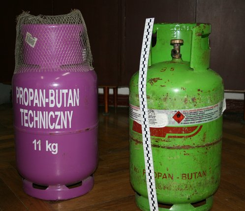 Elbląg, Złodzieje ukradli dwie butle gazowe, a następnie sprzedali je