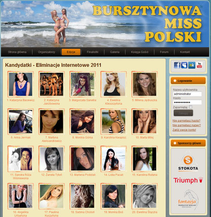 Elbląg, Zostań Bursztynową Miss