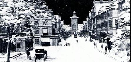 Elbląg, Przedwojenne, elbląskie Stare Miasto na pocztówce