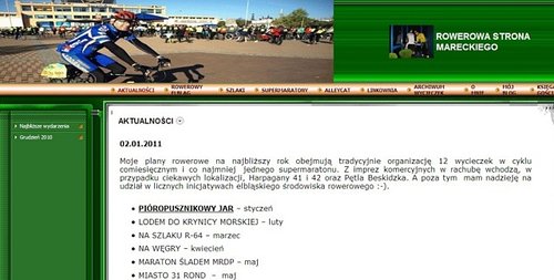 Elbląg, Rowerowy Elbląg w sieci Elbląg, Rowerowy Elbląg w sieci