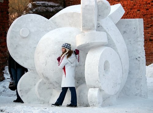 Elbląg, Śniegowe dzieło Elbląg, Śniegowe dzieło