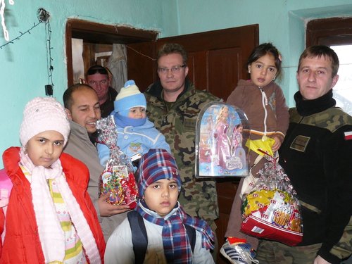 Elbląg, Świąteczne prezenty od żołnierzy