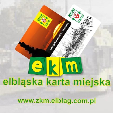 Elbląg, Dwa wzory Elbląskich Kart Miejskich do wyboru Elbląg, Dwa wzory Elbląskich Kart Miejskich do wyboru
