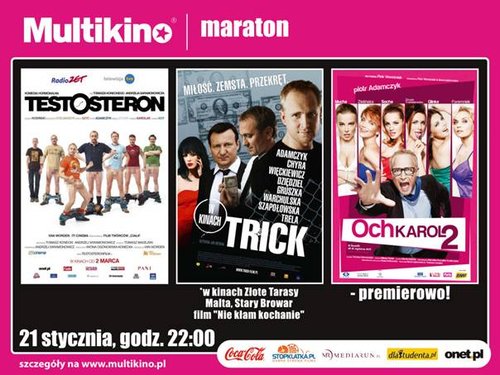 Elbląg, Filmowa noc z Piotrem Adamczykiem Elbląg, Filmowa noc z Piotrem Adamczykiem