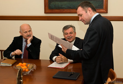 Elbląg, Spotkanie z parlamentarzystami