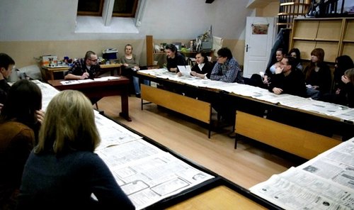 Elbląg, Dziś (25 stycznia) w Pracowni Artystycznej Biblioteki Elbląskiej odbyło się spotkanie inauguracyjne sekcji fotografii otworkowej fotEl