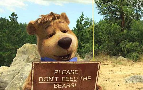 Elbląg, Kadr z filmu „Miś Yogi 3D”