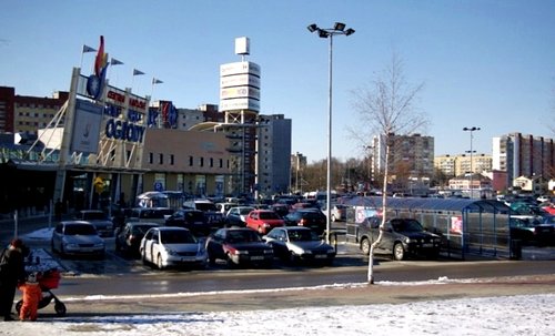 Elbląg, Na miejscu parkingu galeria handlowa Elbląg, Na miejscu parkingu galeria handlowa