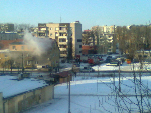 Elbląg, Pożar mieszkania