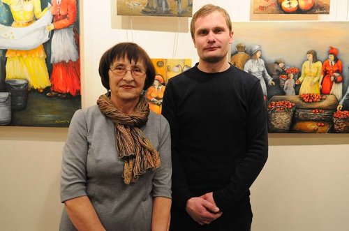 Elbląg, Krystyna Zaczek i Dariusz Bąk - prace artystów można oglądać w Galerii ZUM