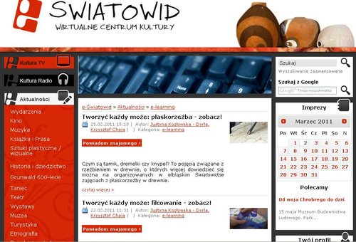 Elbląg, e - learning w e - swiatowid