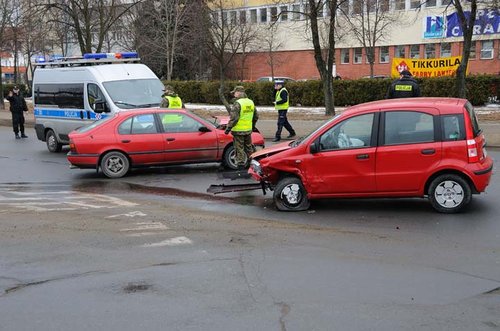 Elbląg, Kolizja na skrzyżowaniu