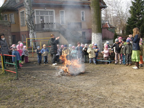 Elbląg, Przedszkolaki powitały wiosnę