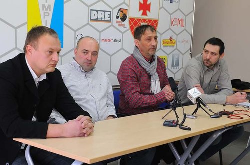 Elbląg, Od lewej: Jarosław Majkowski, Łukasz Konończuk, Jarosław Araszkiewicz, Krzysztof Fedak