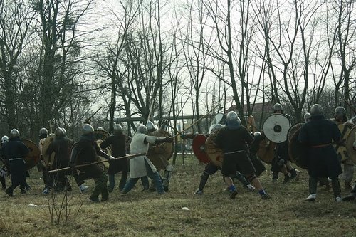 Elbląg, Zjazd i trening wikingów