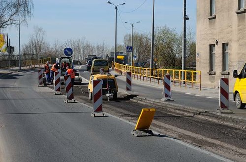 Elbląg, Finisz na węźle Raczki. Podobno