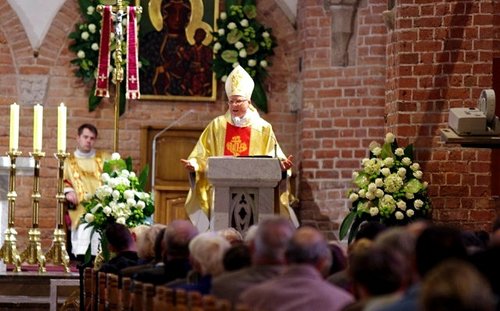 Elbląg, Mszę świętą dziękczynną odprawił ks. dr Józef Wysocki