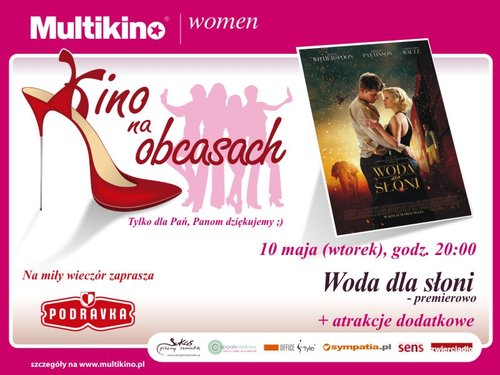 Elbląg, Kino Na Obcasach: Woda dla słoni Elbląg, Kino Na Obcasach: Woda dla słoni