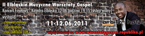 Elbląg, II Elbląskie warsztaty gospel Elbląg, II Elbląskie warsztaty gospel