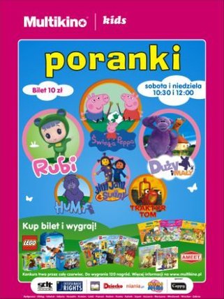 Multikino: Poranki dla dzieci Multikino: Poranki dla dzieci