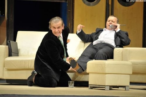Elbląg, Główne role w spektaklu grają Mirosław Siedler i Lesław Ostaszkiewicz Elbląg, Główne role w spektaklu grają Mirosław Siedler i Lesław Ostaszkiewicz
