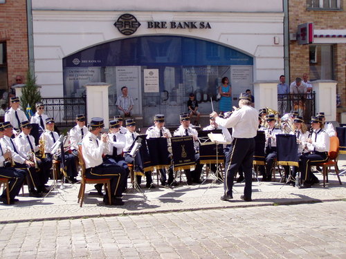 Elbląg, Orkiestra zagrała na Starym Rynku