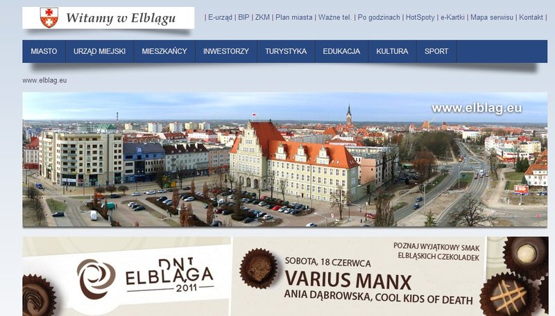 Elbląg, Nowy portal miejski Elbląg, Nowy portal miejski