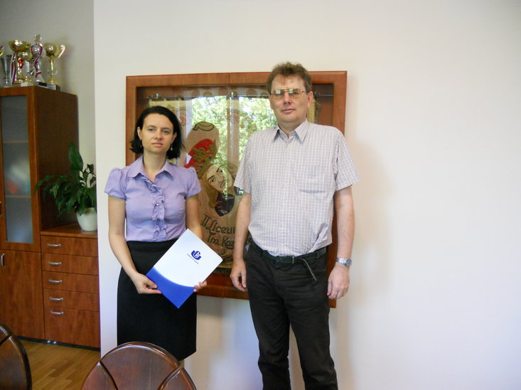 Elbląg, Umowa z Instytutem Matematyki UG Elbląg, Umowa z Instytutem Matematyki UG