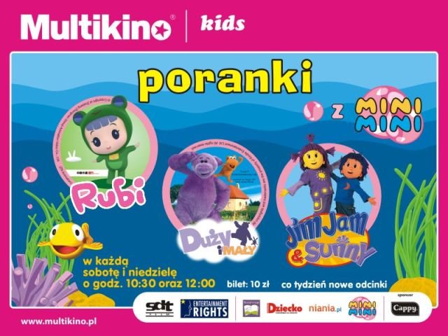Multikino: Wakacyjne poranki dla dzieci Multikino: Wakacyjne poranki dla dzieci