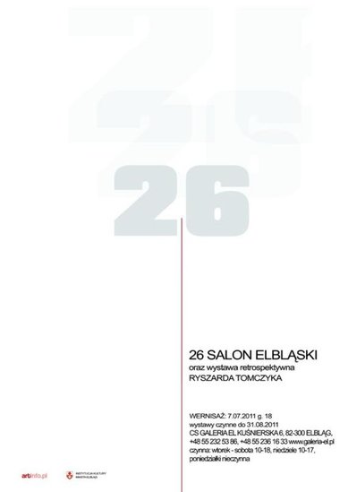 Elbląg, XXVI Salon Elbląski