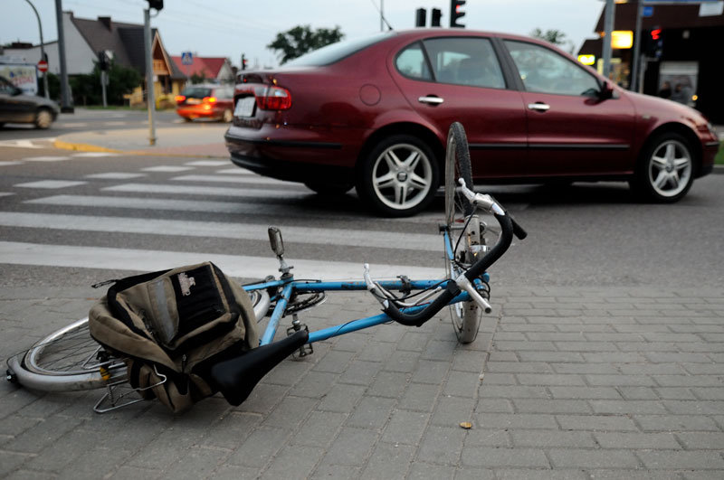 Elbląg, Potrącenie pijanego rowerzysty