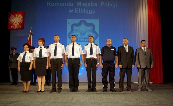 Elbląg, Święto Policji. Nagrody i awanse