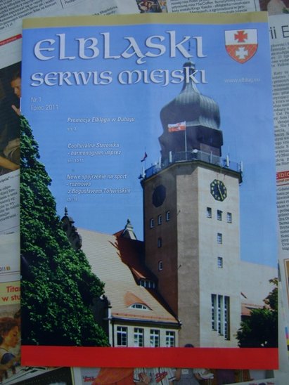 Elbląg, Bezpłatna gazetka pomysłem na promocję Elbląg, Bezpłatna gazetka pomysłem na promocję