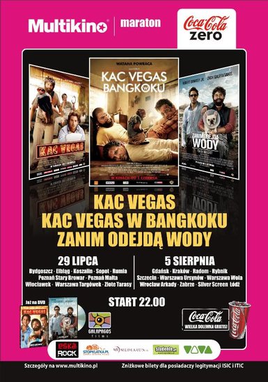 Elbląg, Multikino: Maraton Kac Vegas Elbląg, Multikino: Maraton Kac Vegas