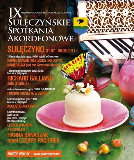 Elbląg, Sulęczyńskie Spotkania Akordeonowe Elbląg, Sulęczyńskie Spotkania Akordeonowe