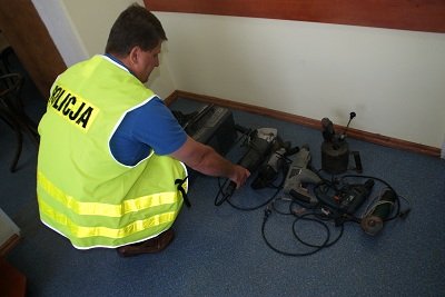Elbląg, Policjanci odzyskali skradzione mienie Elbląg, Policjanci odzyskali skradzione mienie