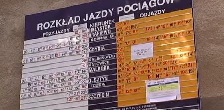 Elbląg, Tak strajkowała kolej Elbląg, Tak strajkowała kolej