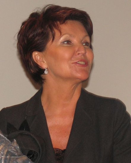 Elbląg, Jolanta Kwaśniewska podczas jednej z wizyt w Elblągu