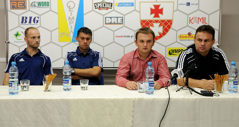 Elbląg, Pojedziemy do Szczecina po trzy punkty - zapowiedział na konferencji Grzegorz Wesołowski, trener Olimpii Elbląg, Pojedziemy do Szczecina po trzy punkty - zapowiedział na konferencji Grzegorz Wesołowski, trener Olimpii
